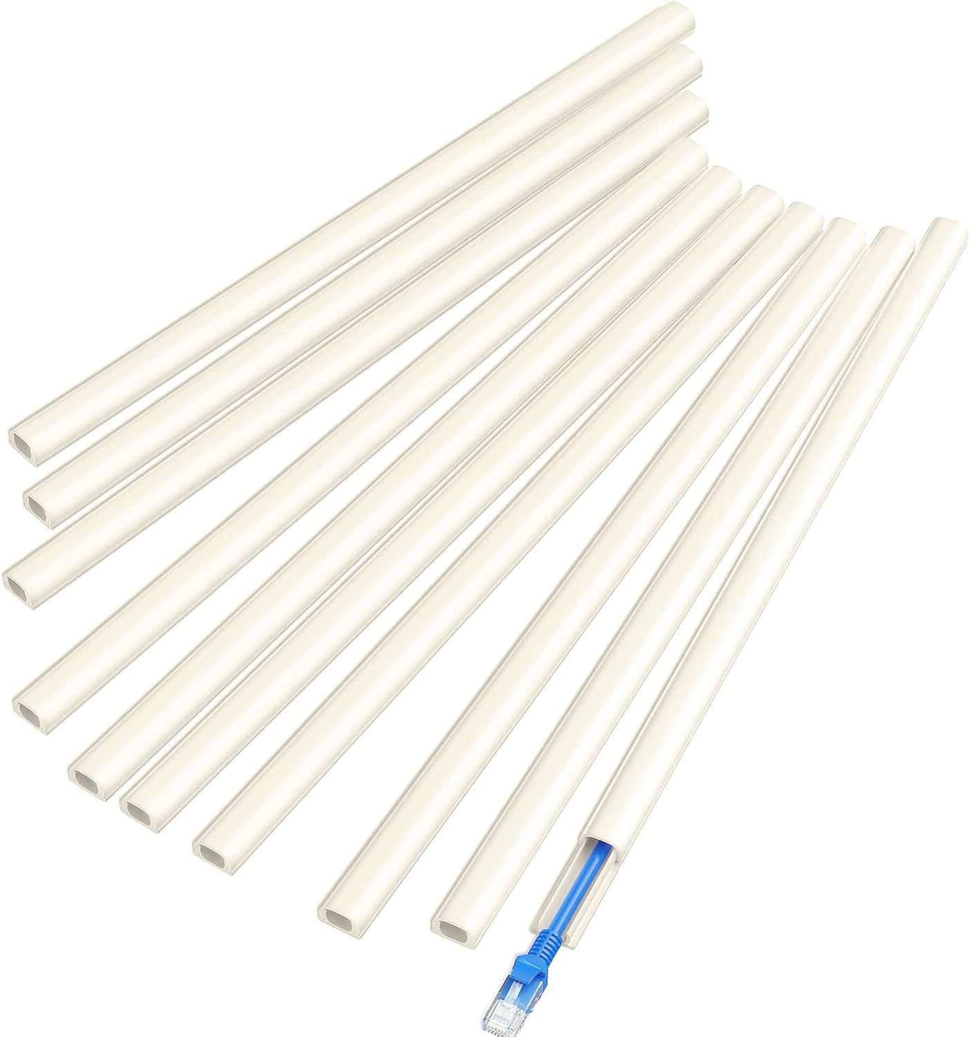 DELAMU 142in Cord Hider Wall for 1 Cord