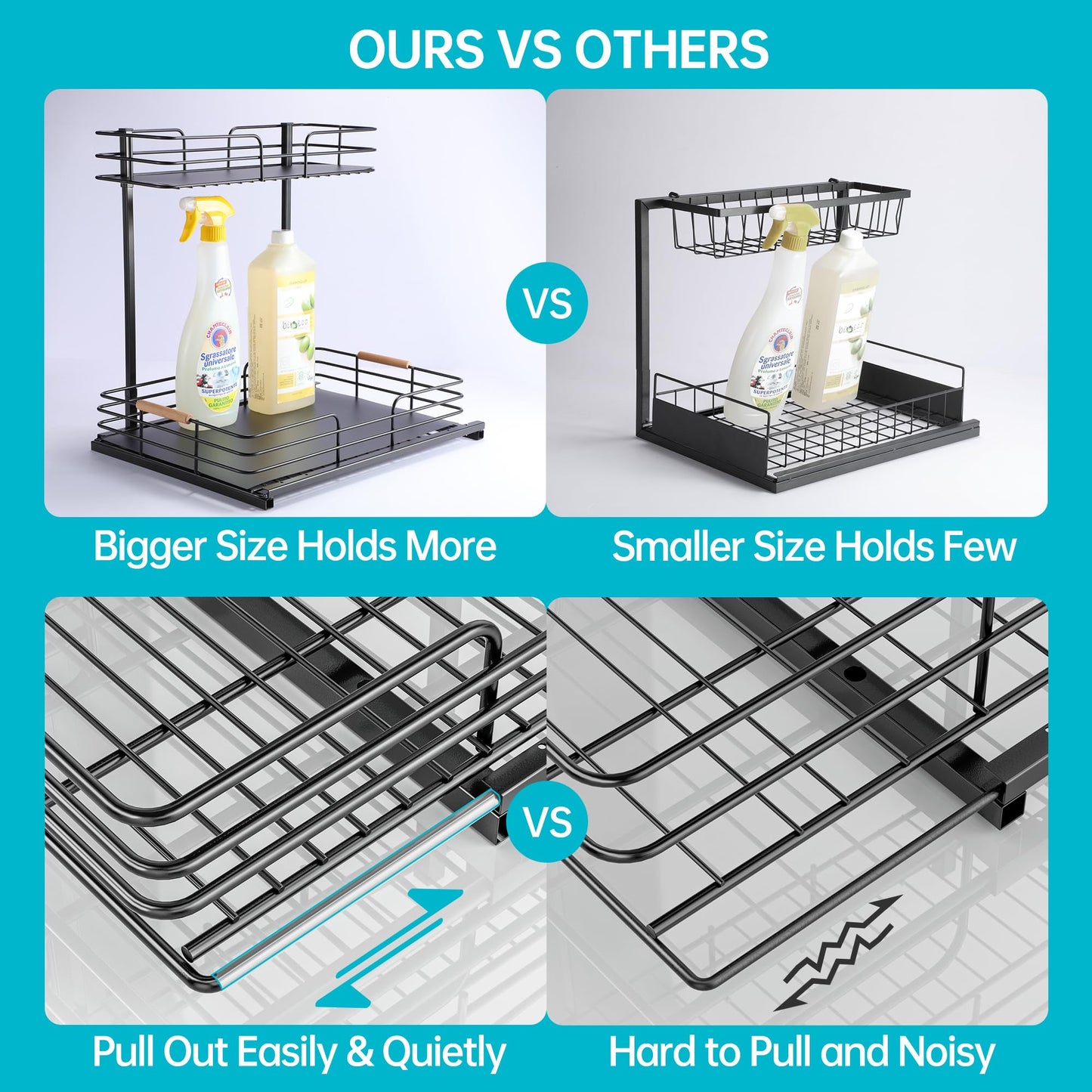 LAMU Under Sink Organizers and Storage