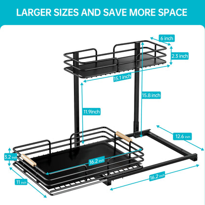 LAMU Under Sink Organizers and Storage